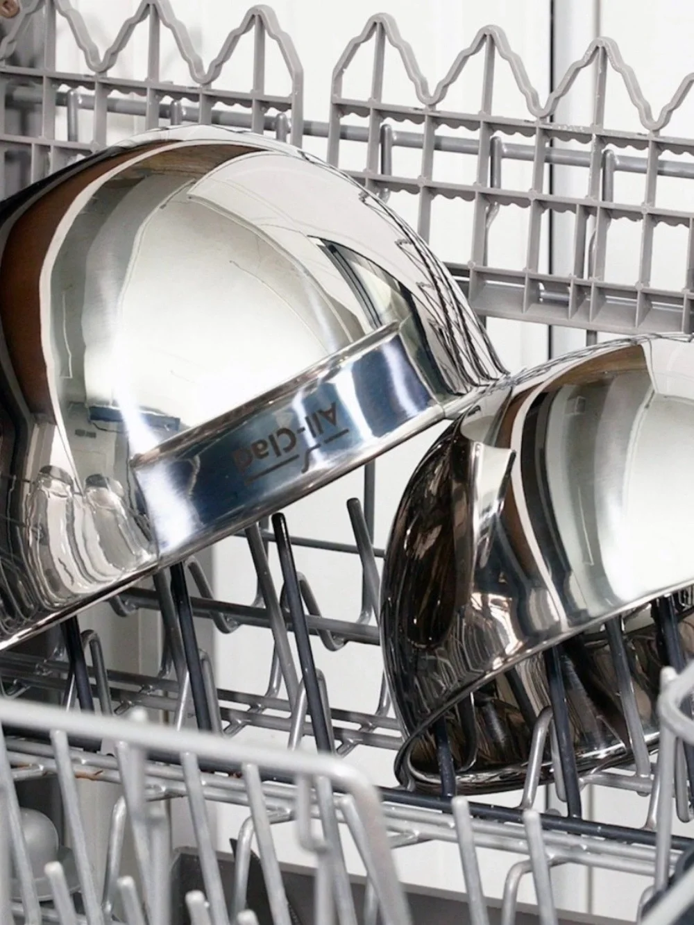 New! Crate&Barrel x All-Clad Polished Stainless Steel Mixing Bowl - 3QT